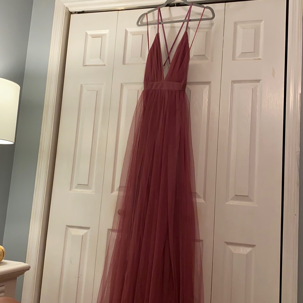 Formal Maxi Dress- Magenta